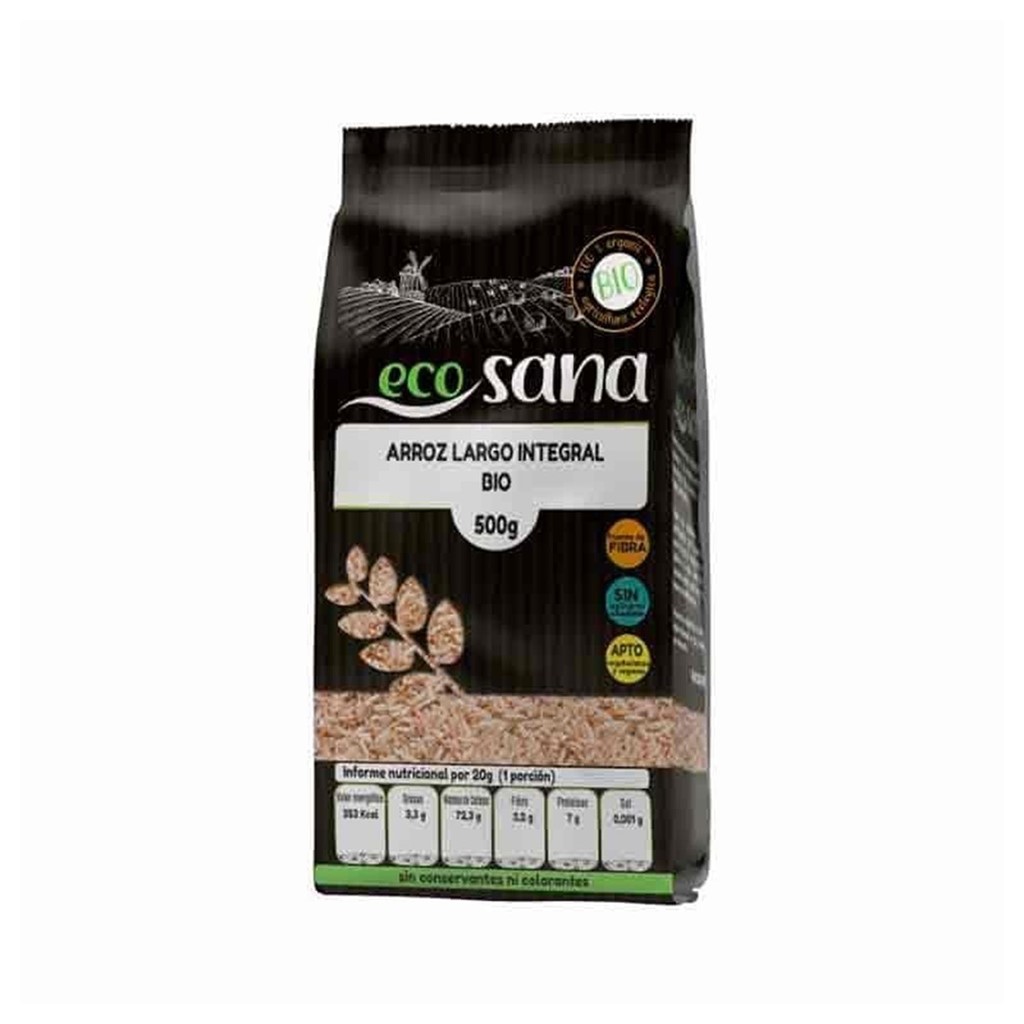 Foto 1 Arroz largo integral Bio 500 gr EcoSana