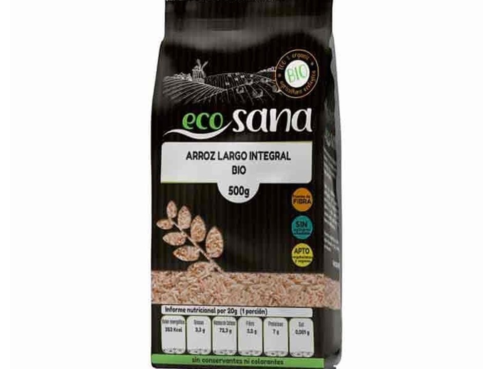 Arroz largo integral Bio 500 gr EcoSana